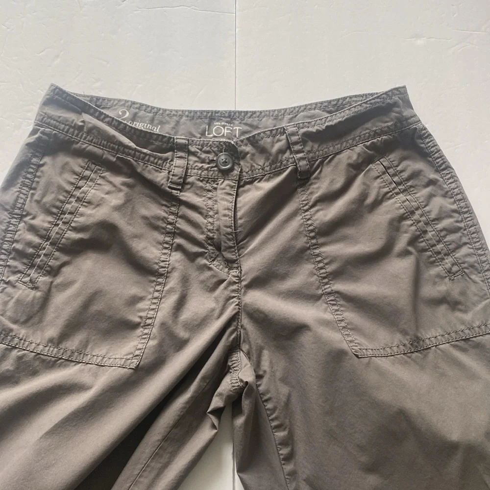 Loft Cropped Chino‎ Capris
